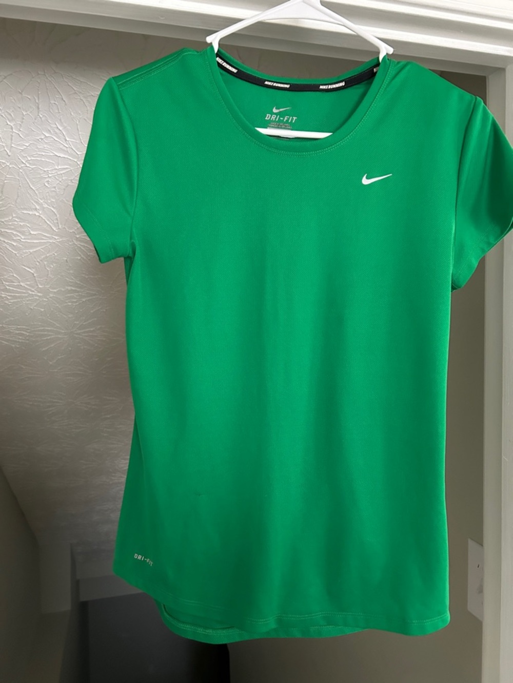 Nike Women’s Bright Green Dri-FIT Short Sleeve Tee